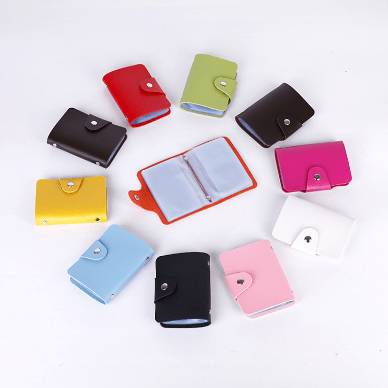 Coin Holder Men - 12/24 Slots Card Holder Card Case