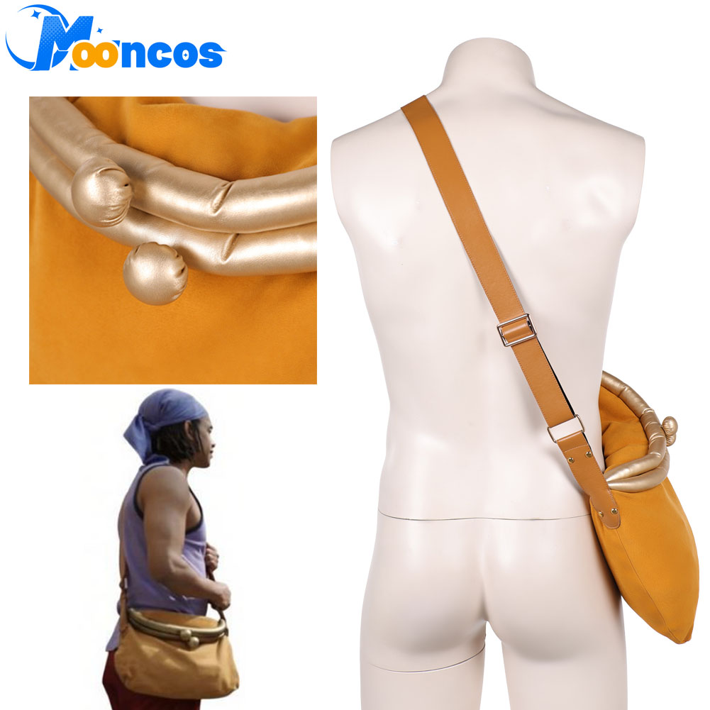 Men Accessories Bag - Cosplay Usopp Bag Men Fantasy Yellow