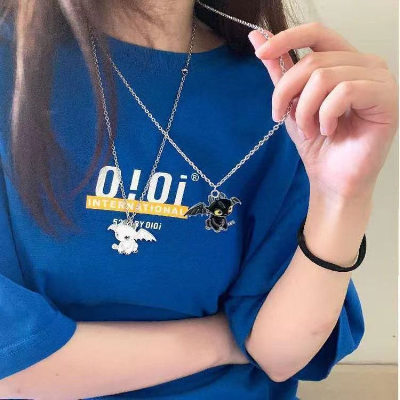 Cartoon White Night Double Dra - Men'S Accessories Jewelry recensie en prijs