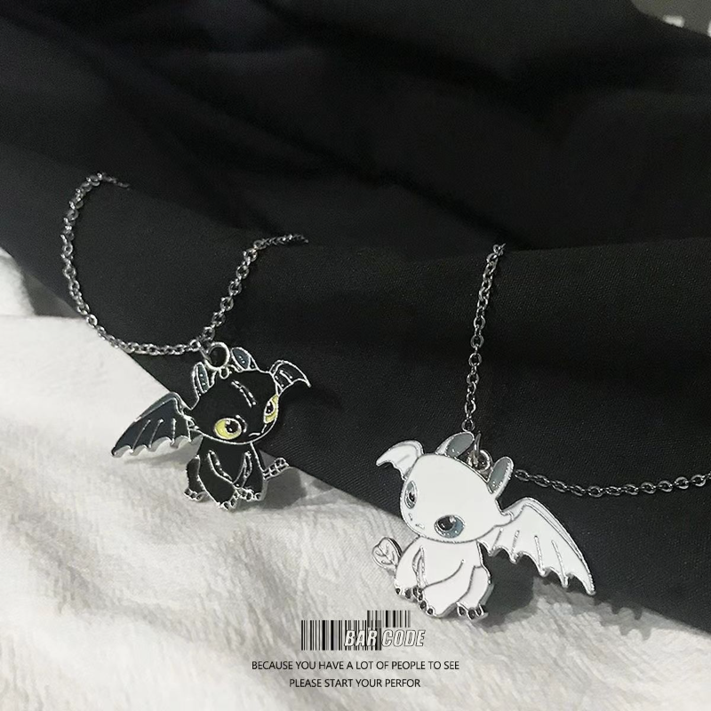 Cartoon White Night Double Dra - Men'S Accessories Jewelry recensie en prijs
