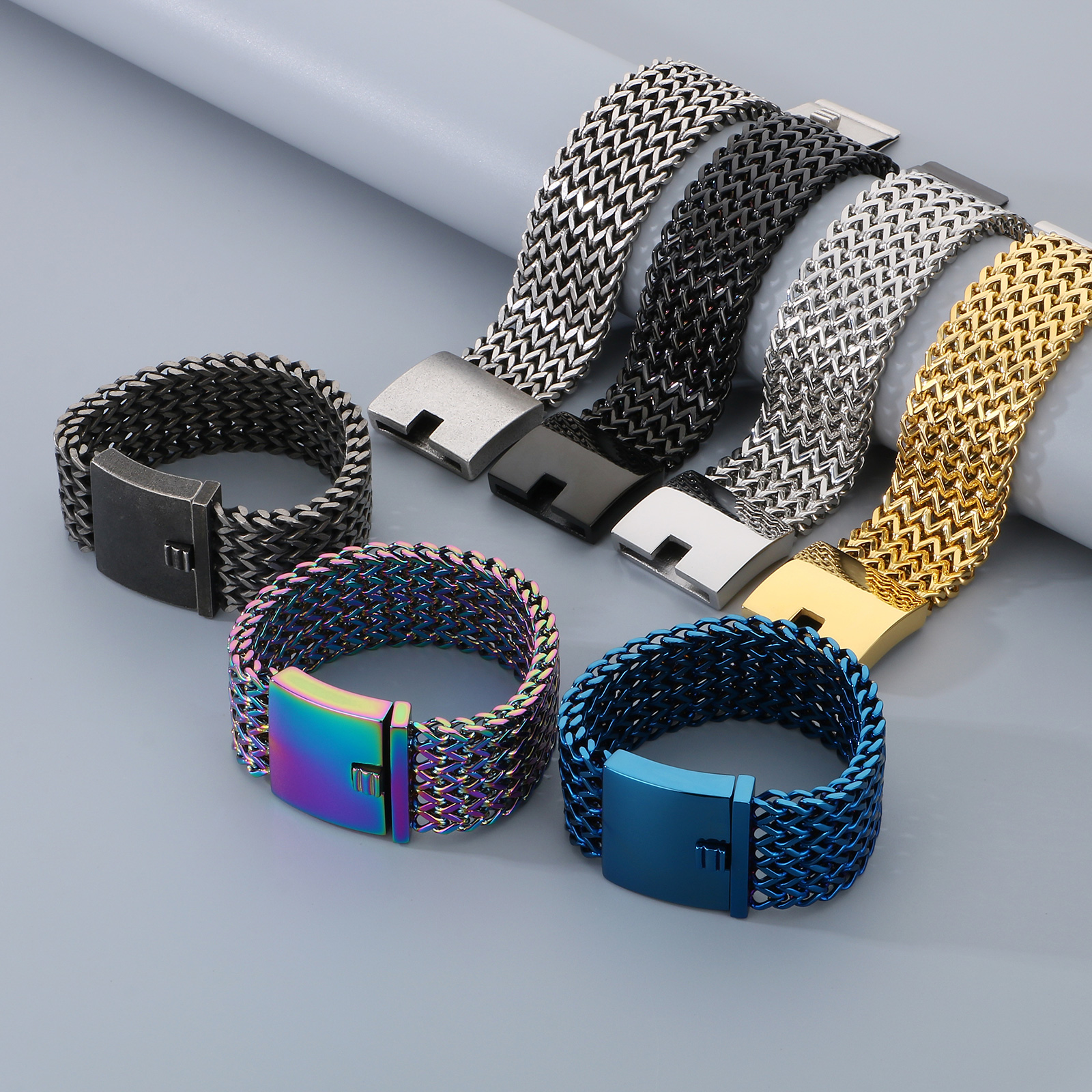 HAOYI 30mm New Stainless Steel - Men Accessories In Dubai recensie en prijs