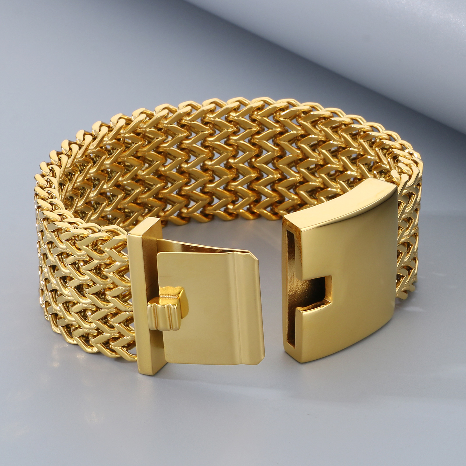 HAOYI 30mm New Stainless Steel - Men Accessories In Dubai recensie en prijs