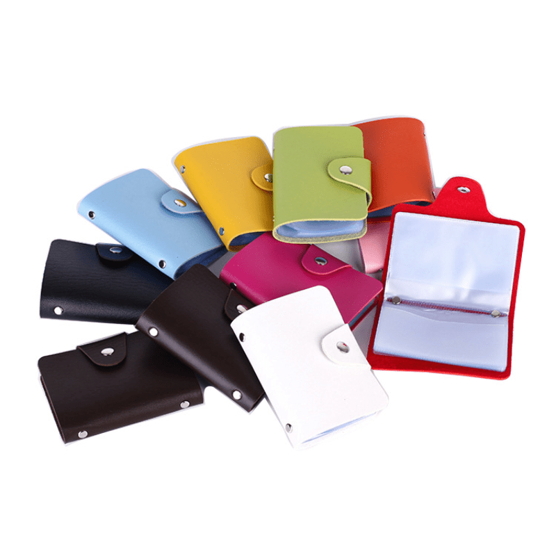 12/24 Slots Card Holder Card C - Coin Holder Men recensie en prijs