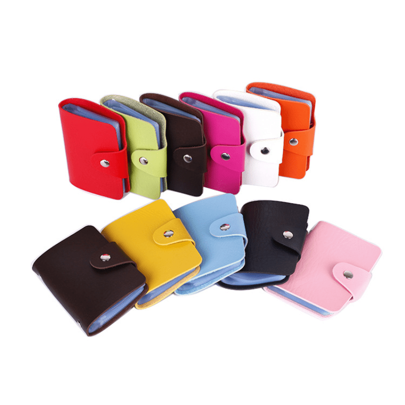 12/24 Slots Card Holder Card C - Coin Holder Men recensie en prijs