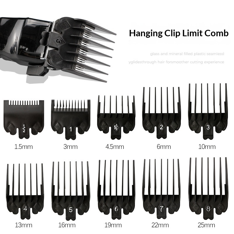 8 Grids Sizes Men Hair Clipper - Men Accessories Combo Set recensie en prijs