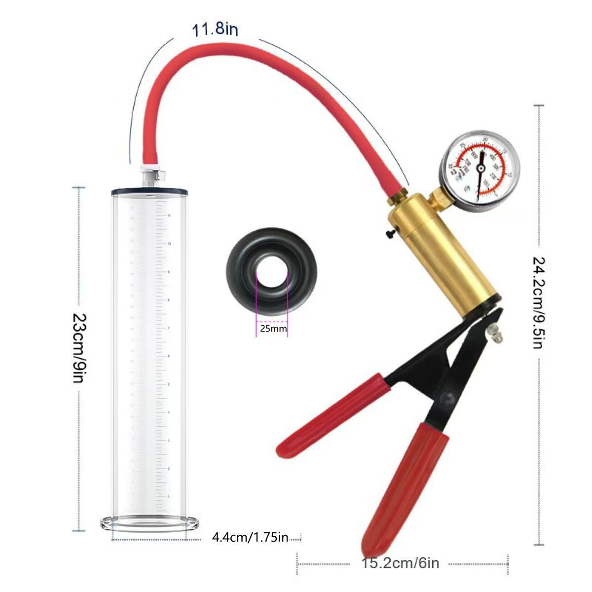 Male Penis Vacuum Pump Enlarge - Men Accessories Combo Set recensie en prijs