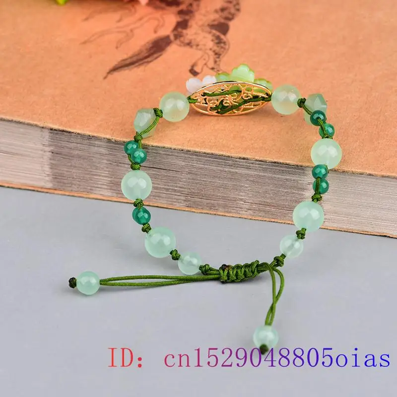 Green Jade Flower Bracelet Amu - Bead Bracelet Men recensie en prijs
