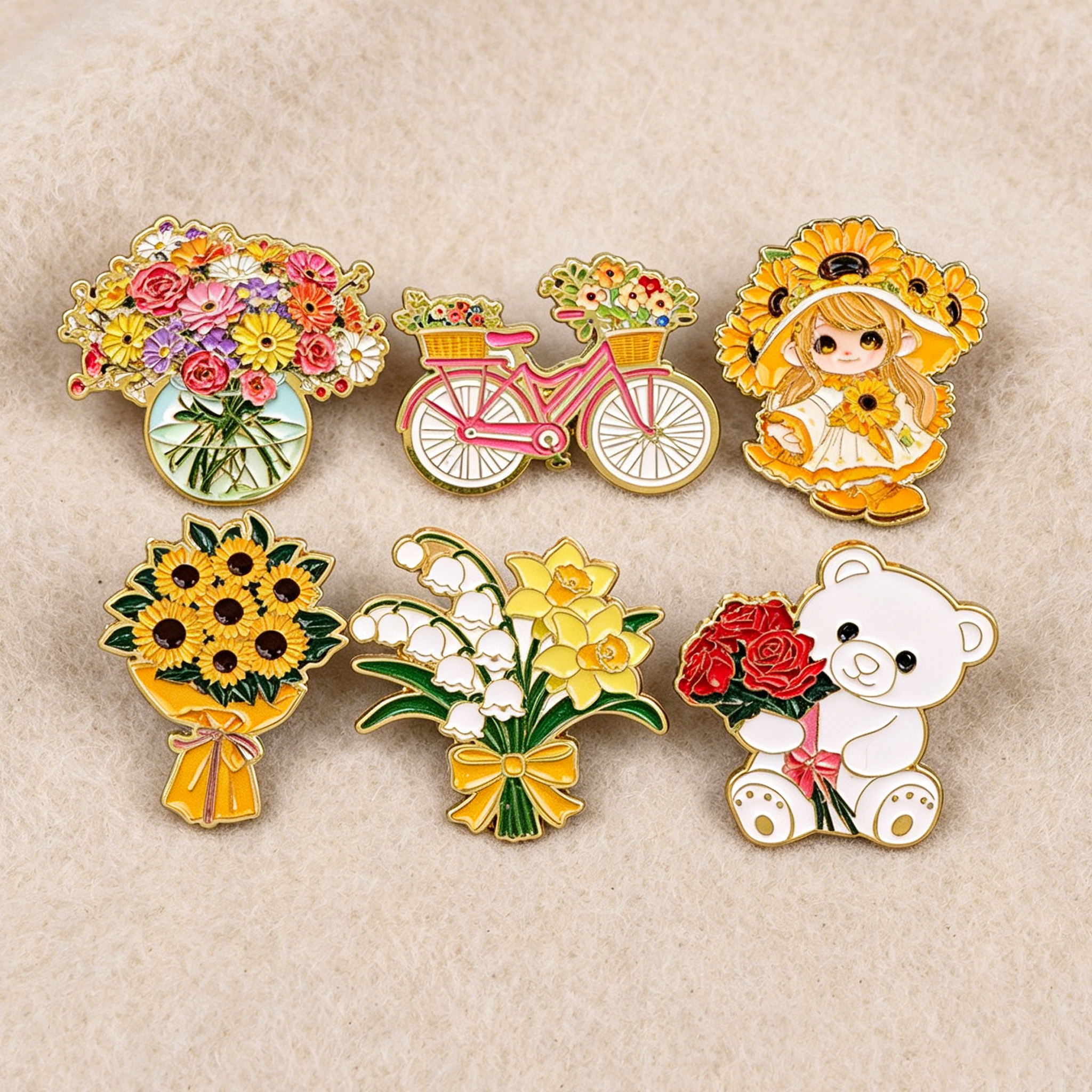Cute Sunflower Bouquet Girl En - Men Accessories Bouquet recensie en prijs