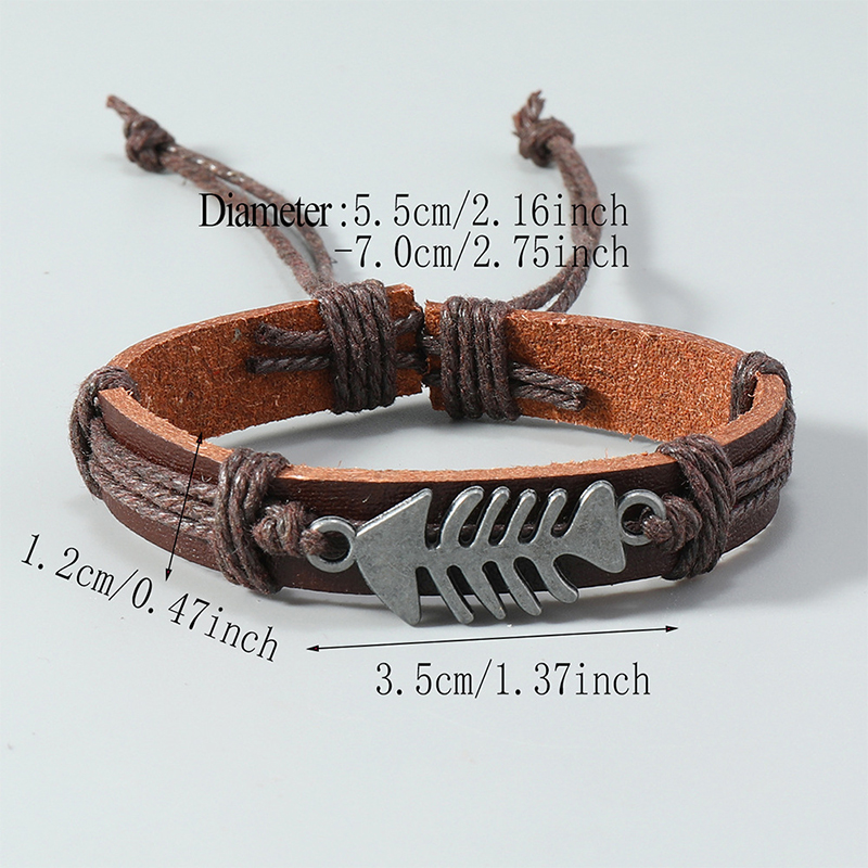 Trendy Retro Leather Woven Fis - Men Accessories Pk recensie en prijs