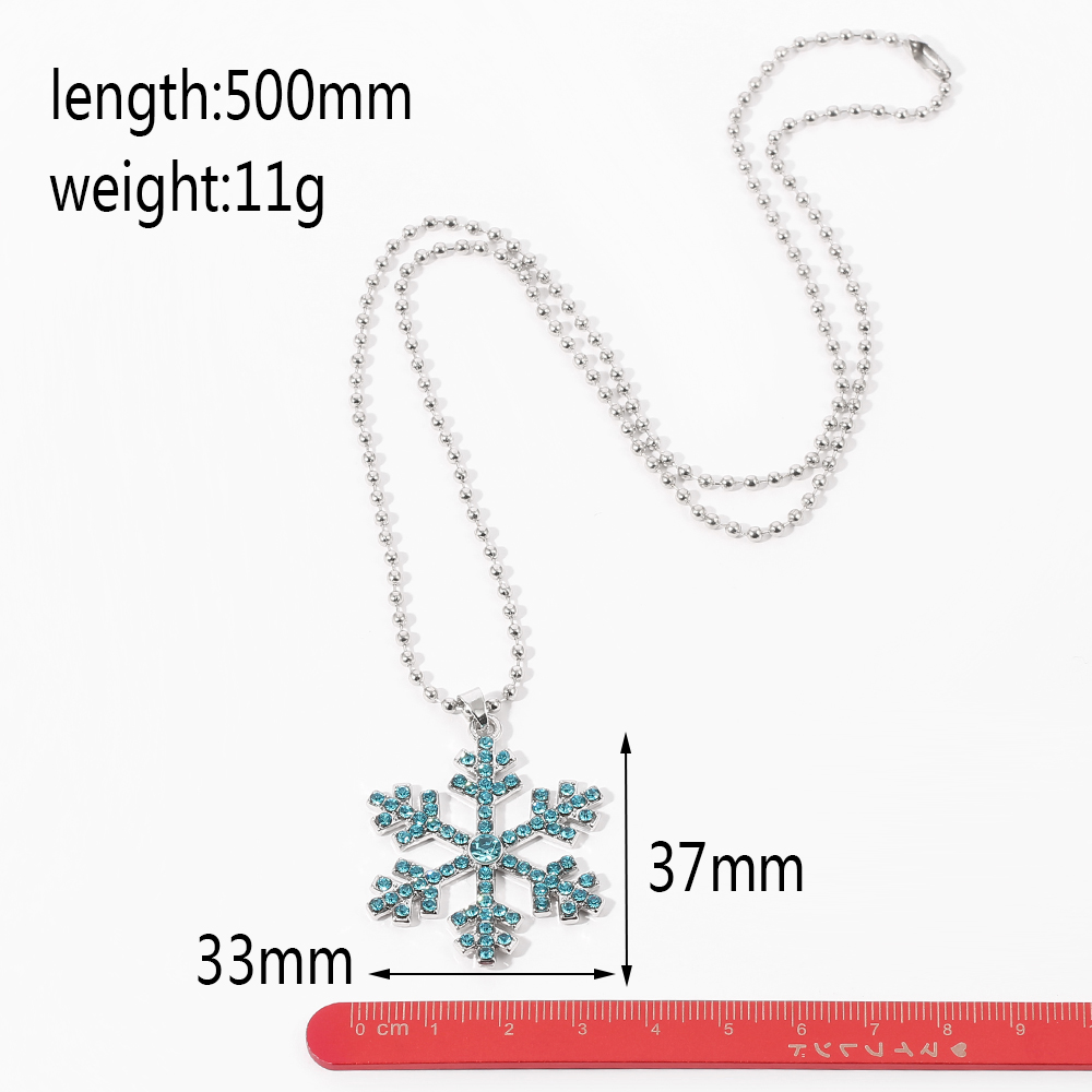 Magical Blue Crystal Snowflake - Men'S Accessories Jewelry recensie en prijs