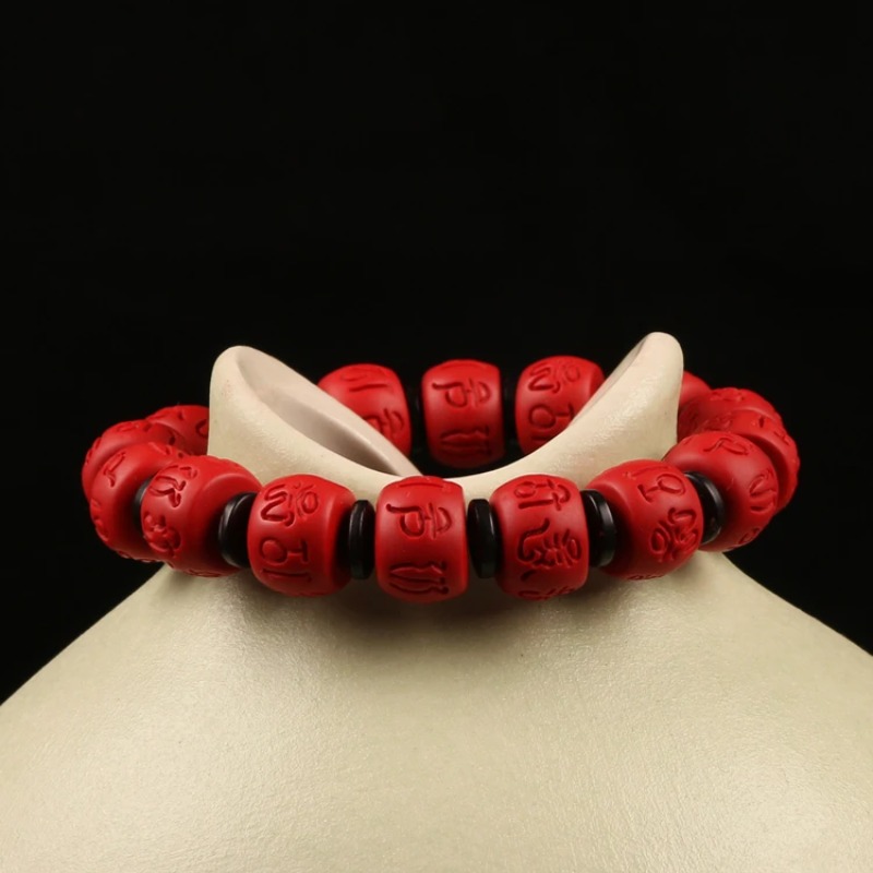 Chinese 13*9MM Beads Red Organ - Bead Bracelet Men recensie en prijs