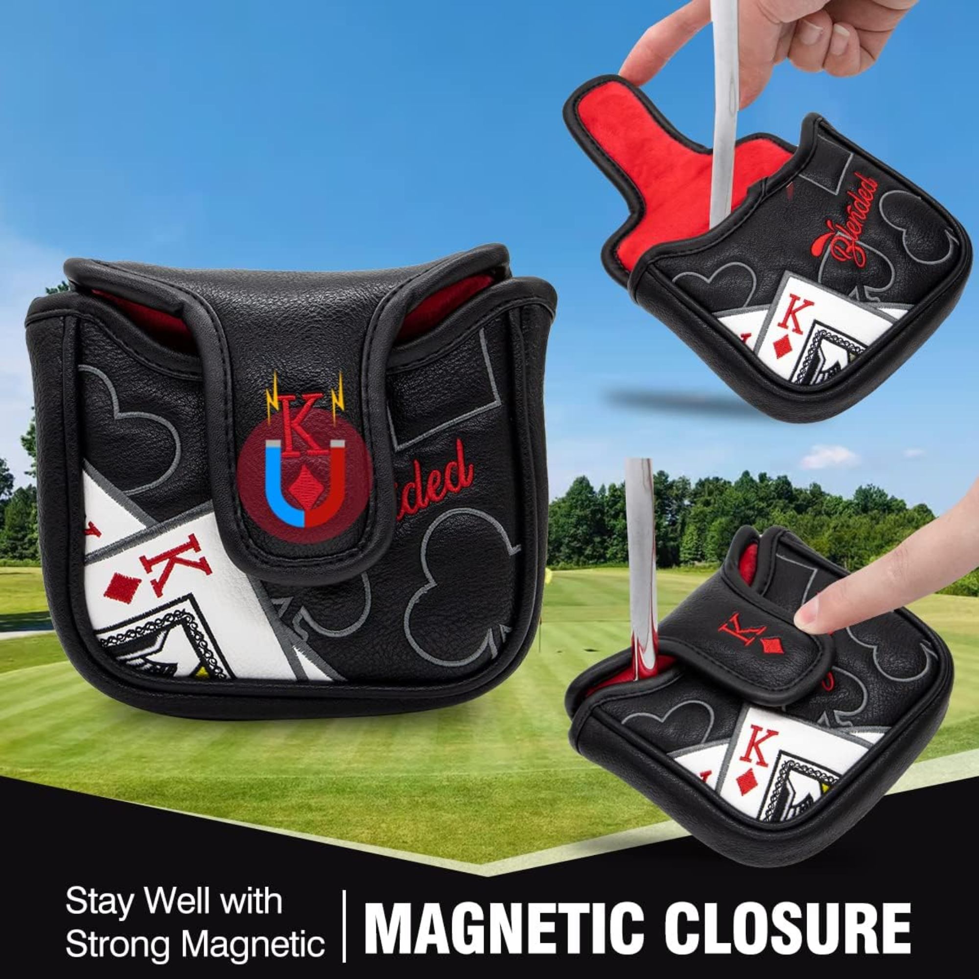 King Of Hearts Embroidered Mal - Men Accessories Gift recensie en prijs
