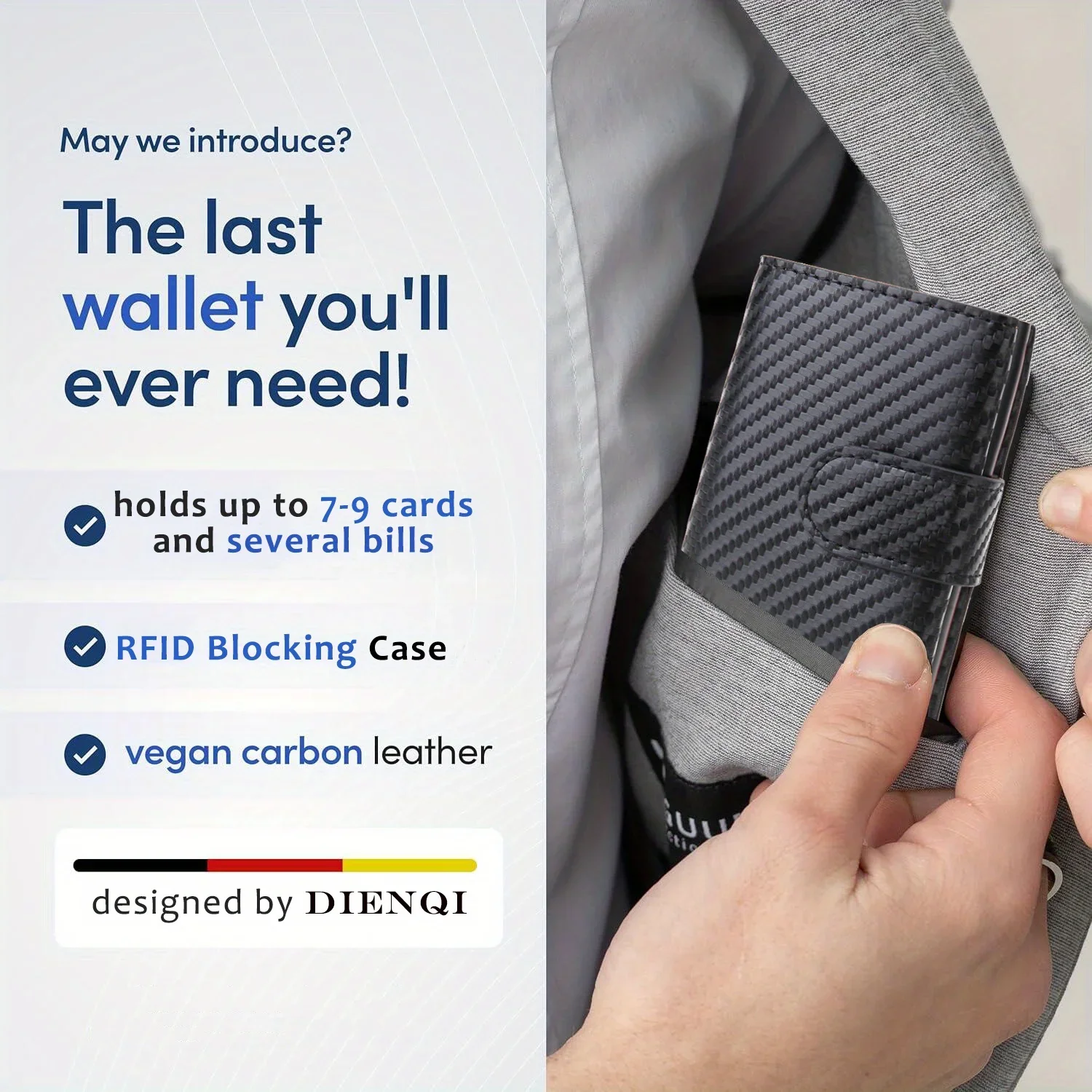 Microfiber Leather Business Ca - Coin Holder Men recensie en prijs