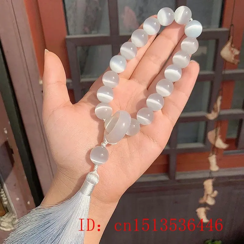 Cat 's-eye Stone 12mm Beads Lo - Bead Bracelet Men recensie en prijs