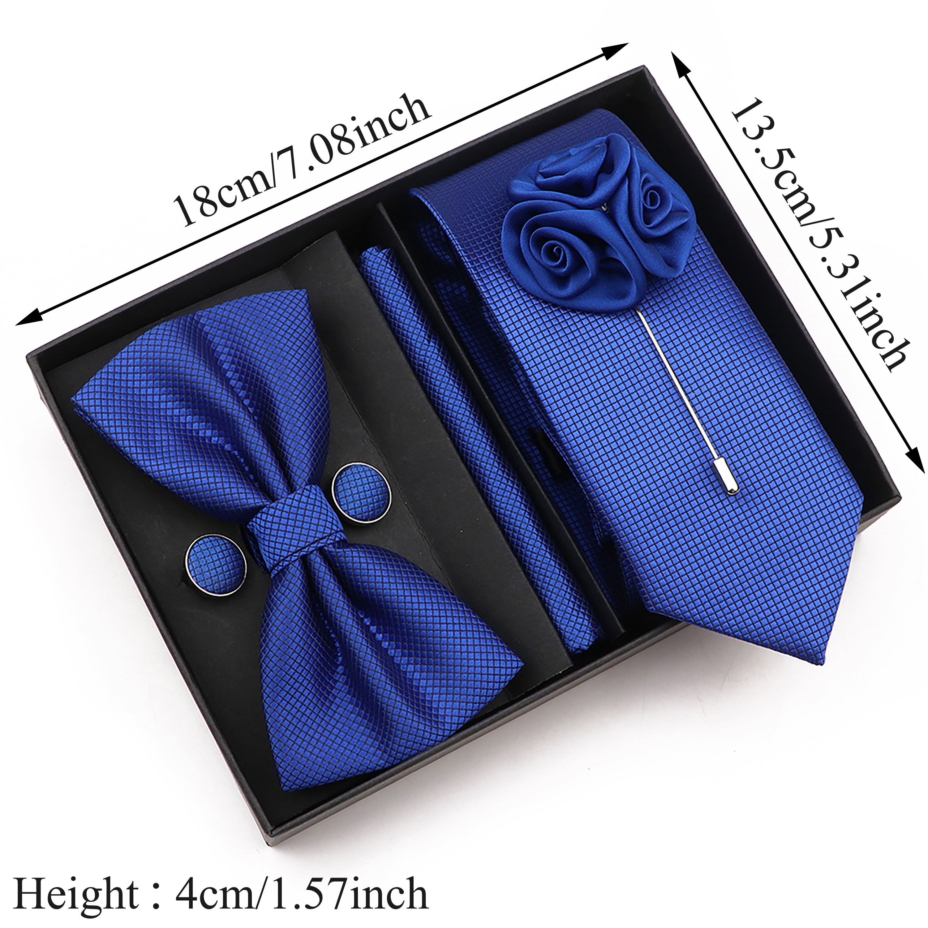New Style Tie Set Solid Color  - Men Accessories Gift Box recensie en prijs