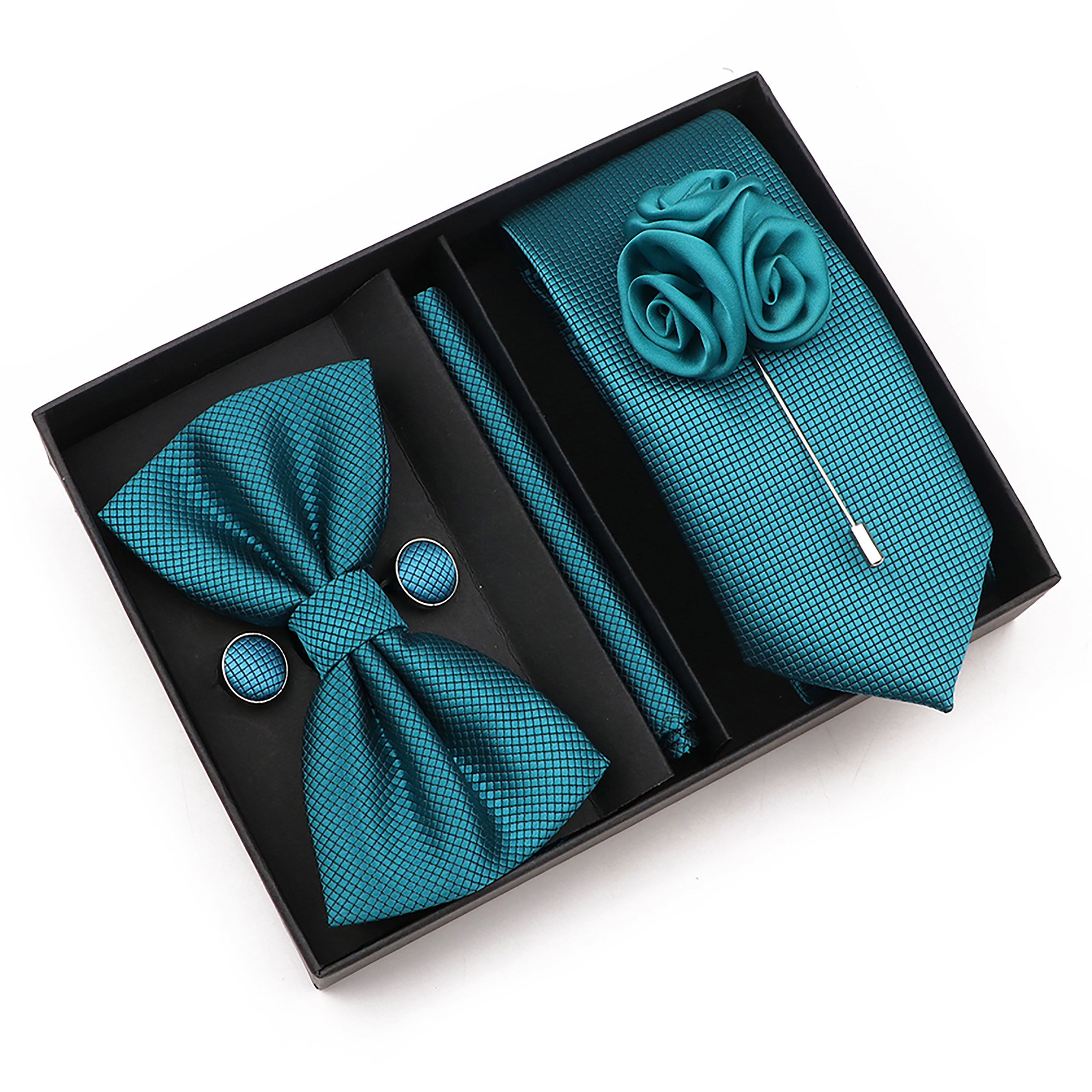 New Style Tie Set Solid Color  - Men Accessories Gift Box recensie en prijs