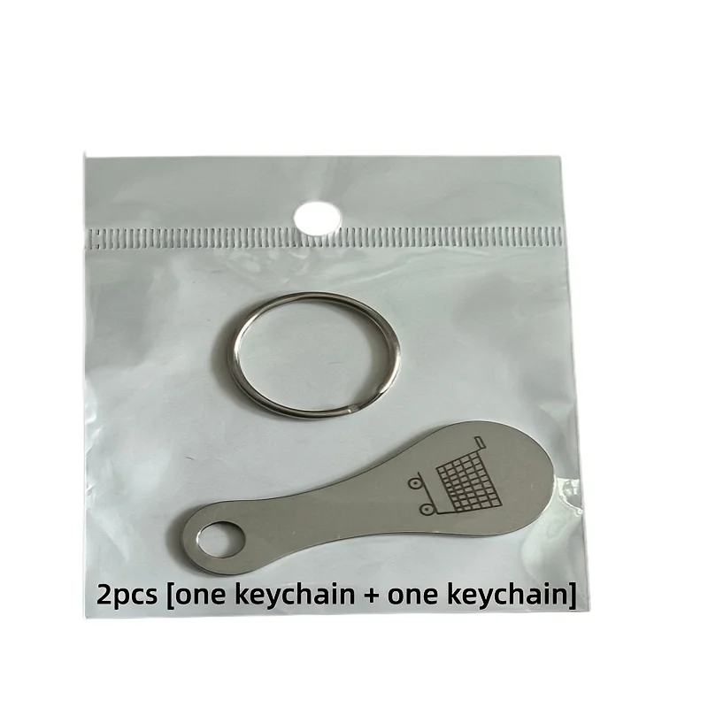 3 sets of shopping cart keycha - Men Accessories Shop recensie en prijs