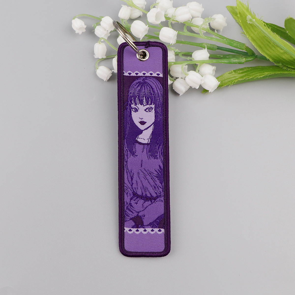 Anime Girls Embroidery Key Fob - Men Accessories Bag recensie en prijs