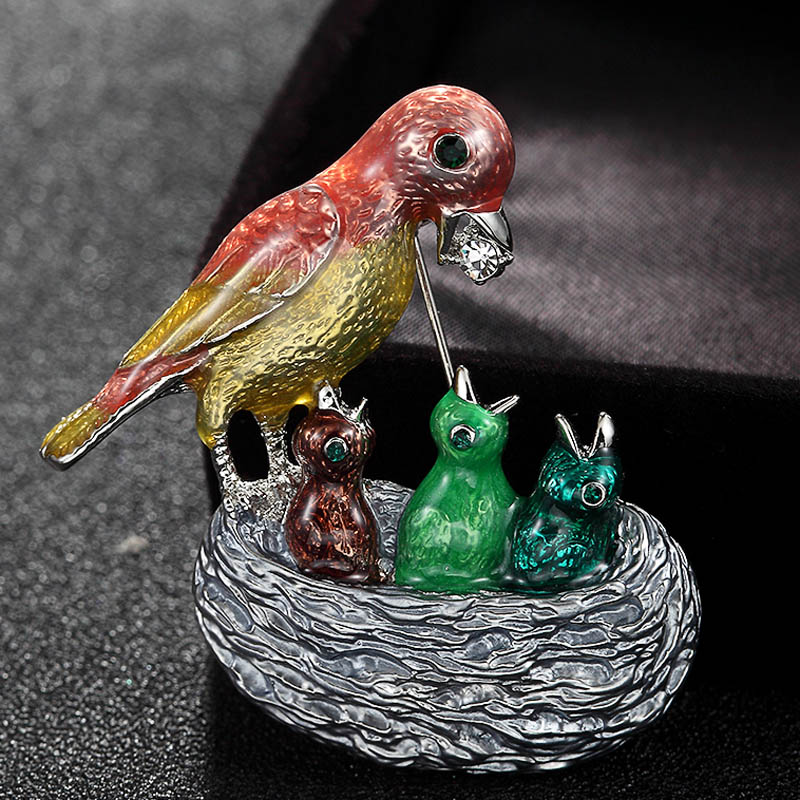 Zlxgirl Enamel Birds Brooches  - Men Accessories Bouquet recensie en prijs