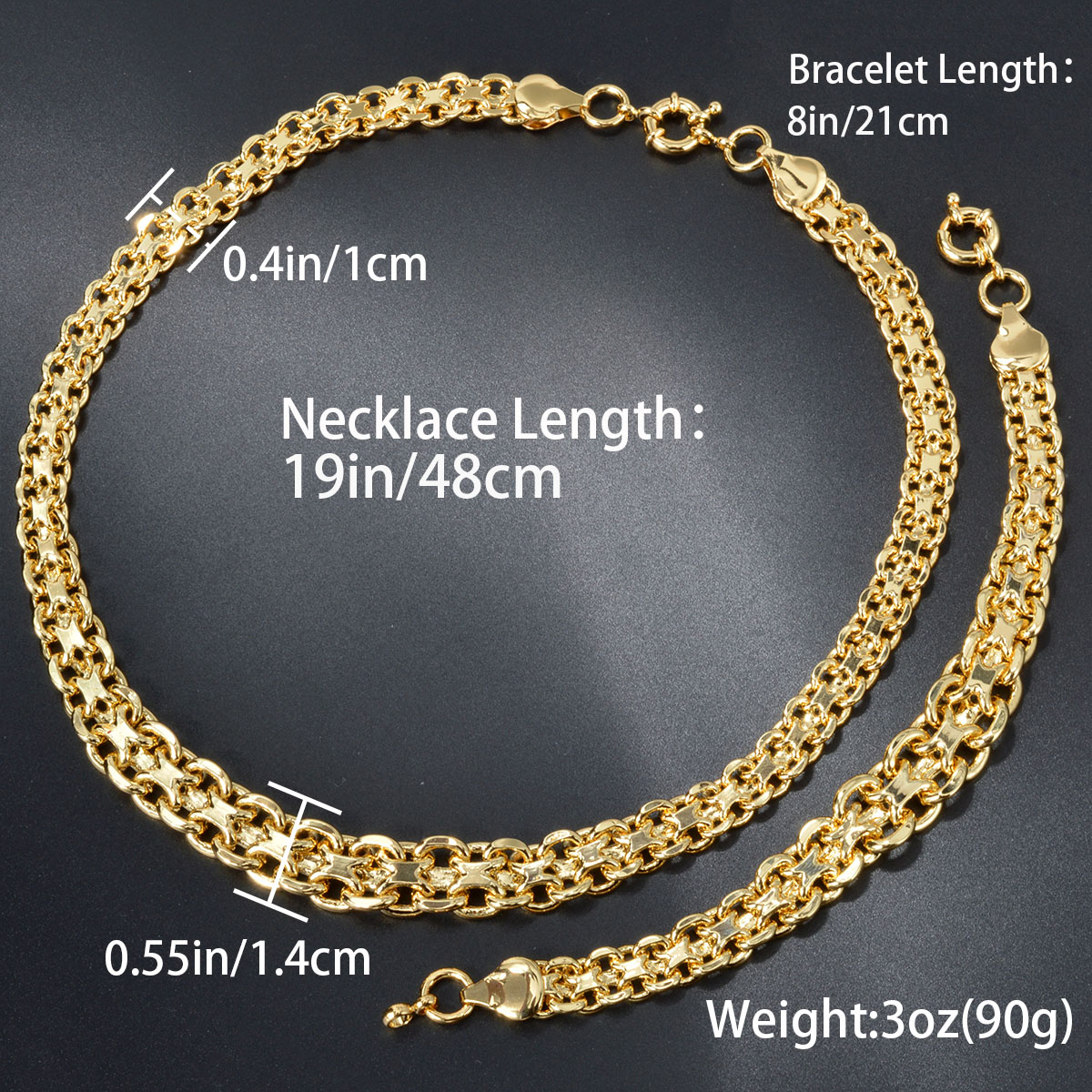 Sunny Luxury 18k Gold Plated G - Men Accessories In Dubai recensie en prijs