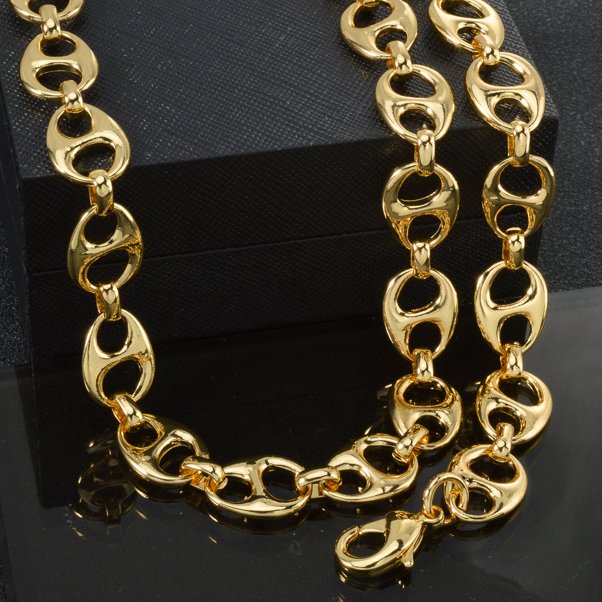 Pig Nose 18k Gold Plated Neckl - Men Accessories In Dubai recensie en prijs