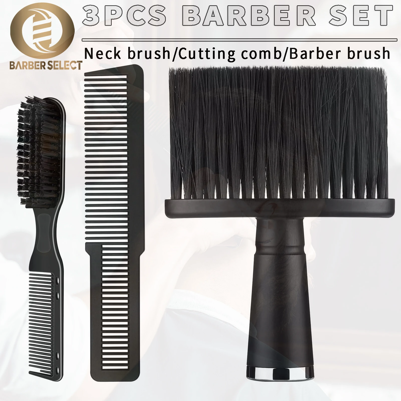 3Pcs Barber Haircut Set With N - Men Accessories Combo Set recensie en prijs