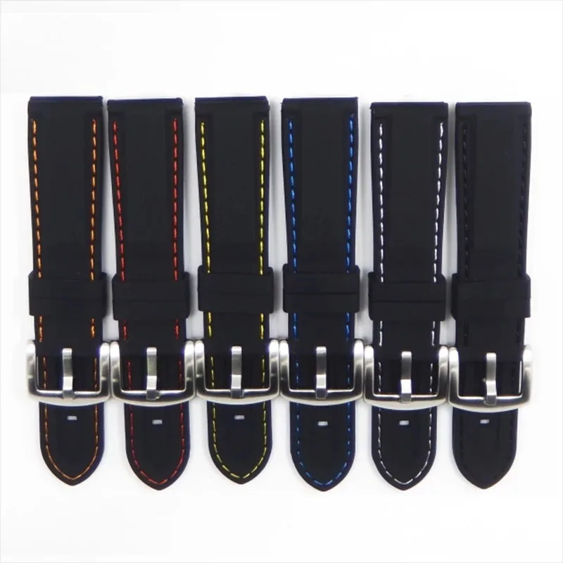 Silicone Strap 18mm 20mm 22mm  - Men Accessories Wrist recensie en prijs