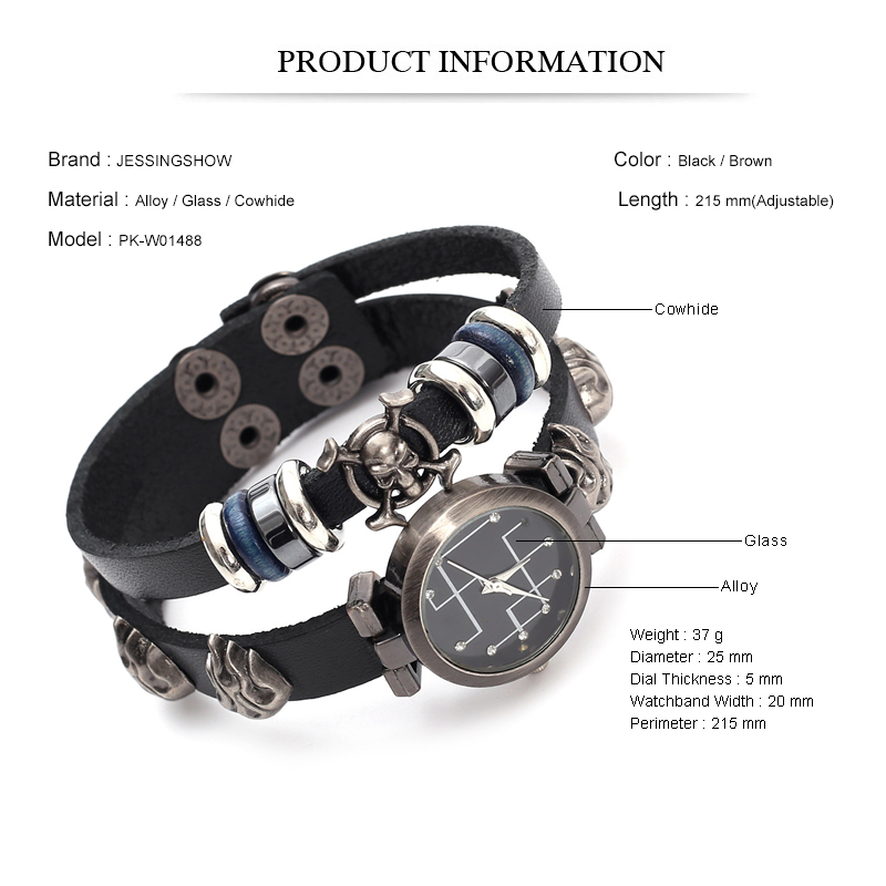 Hip Hop Punk Wristwatch Men Vi - Men Accessories Pk recensie en prijs