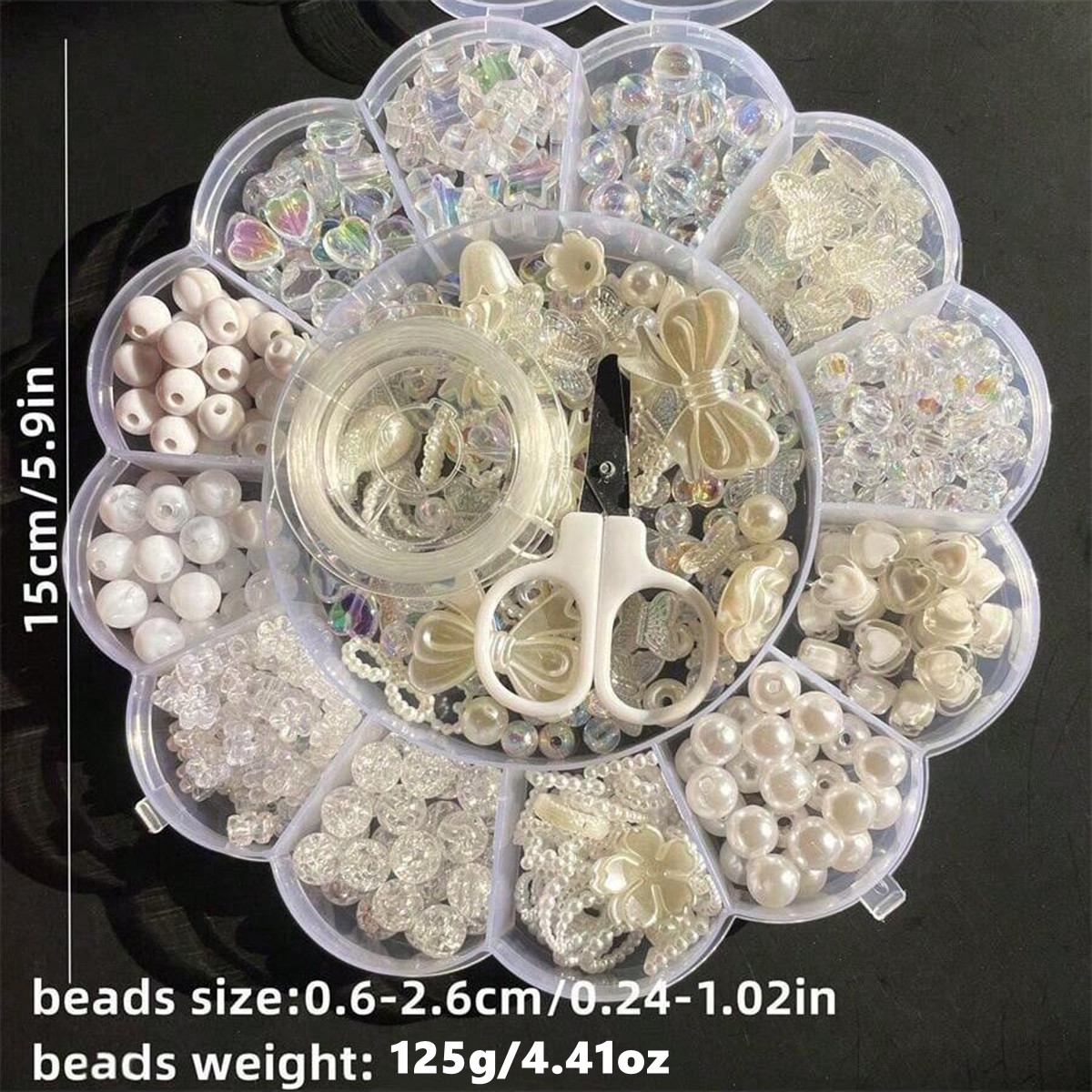 2Set/1Set 13 Grids Acrylic Flo - Bead Bracelet Men recensie en prijs