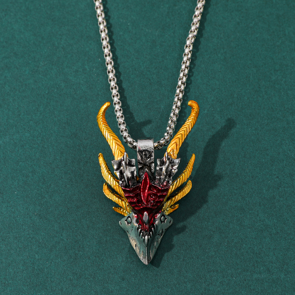 Retro Hip-Hop Evil Dragon Head - Men'S Accessories Jewelry recensie en prijs