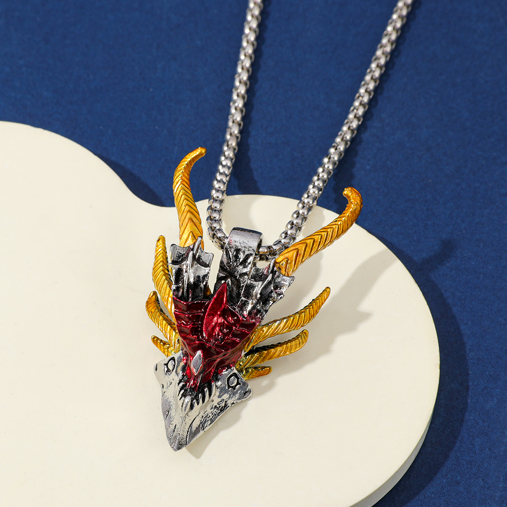 Retro Hip-Hop Evil Dragon Head - Men'S Accessories Jewelry recensie en prijs