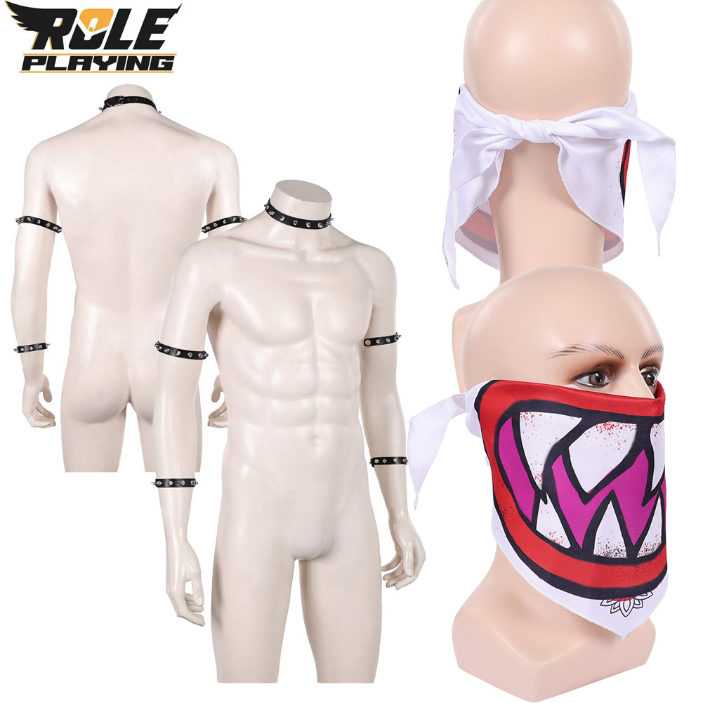 Bowser Jr Cosplay Scarf Mask B - Men Accessories Wrist recensie en prijs