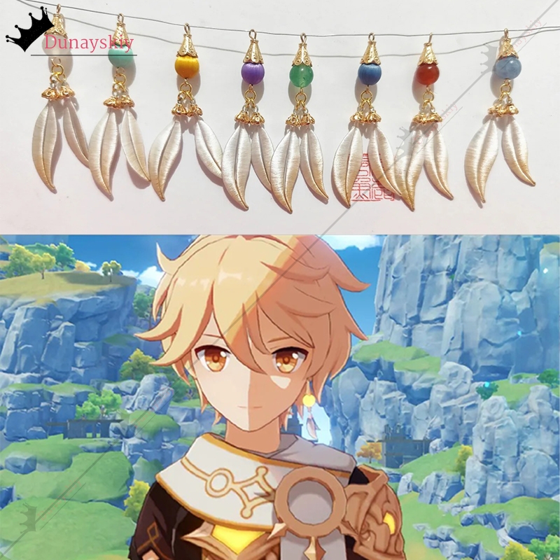 YiNuo*/YGenshin Impact The Tra - Men Accessories Earrings recensie en prijs