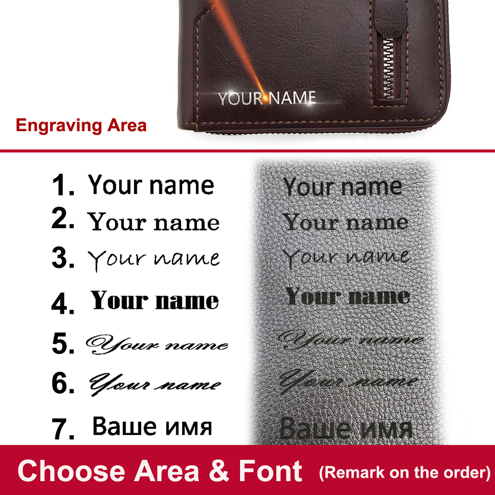 New Name Engraving Simple Shor - Coin Holder Men recensie en prijs