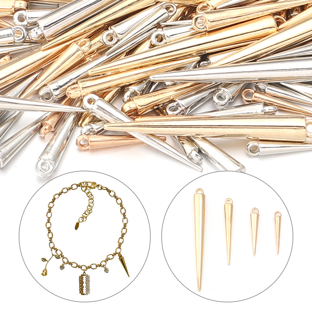 50-200pcs/lot CCB Plastic Cone - Men Accessories Earrings recensie en prijs