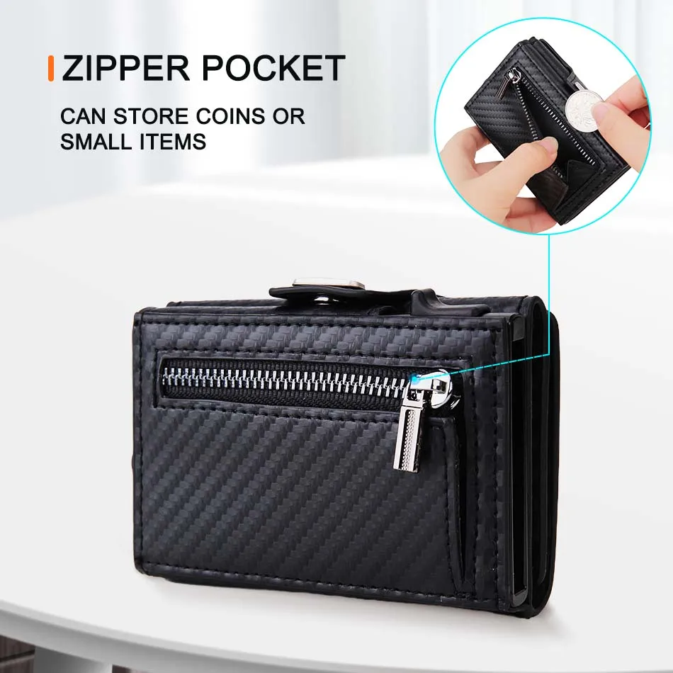 RFID Blocking Pop Up  Wallet f - Coin Holder Men recensie en prijs