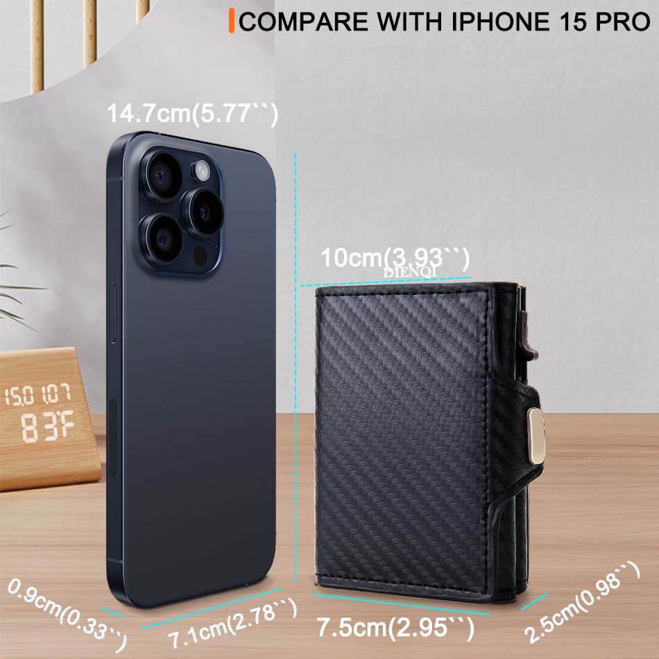 RFID Blocking Pop Up  Wallet f - Coin Holder Men recensie en prijs