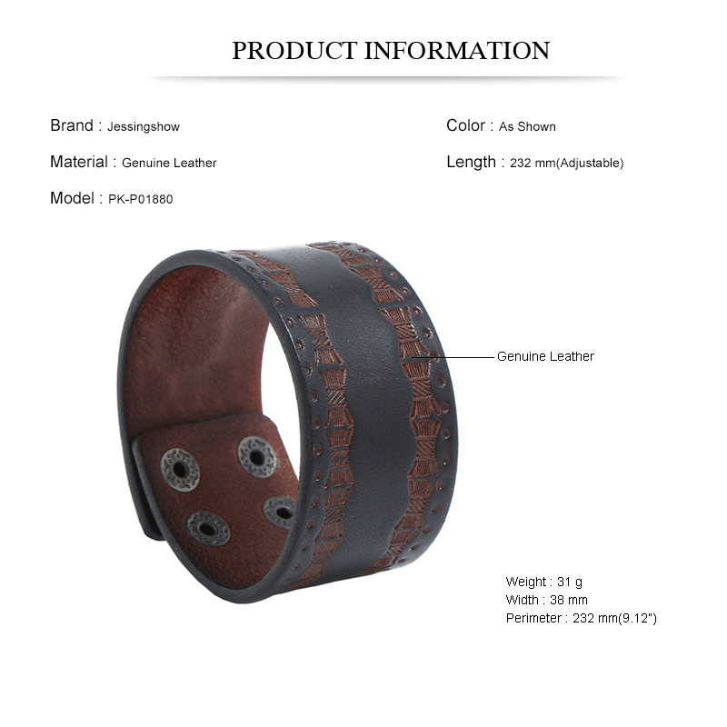 Men's Punk Vintage Bracelet -  - Men Accessories Pk recensie en prijs