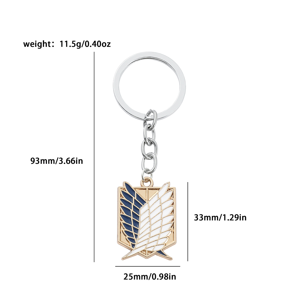Anime Attack on Titan Enamel B - Men'S Accessories Jewelry recensie en prijs