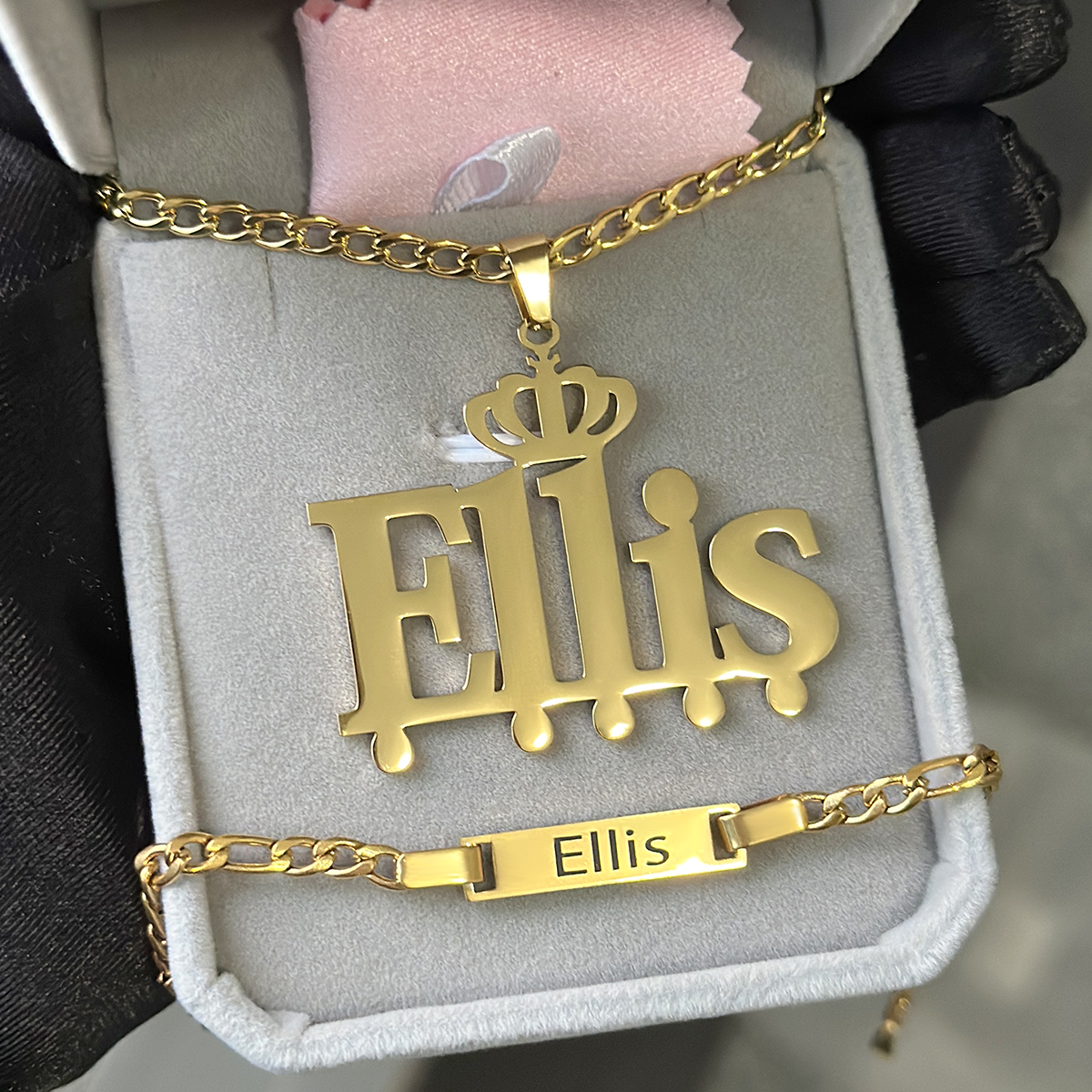 Custom Little Boy Name Necklac - Men Accessories Earrings recensie en prijs