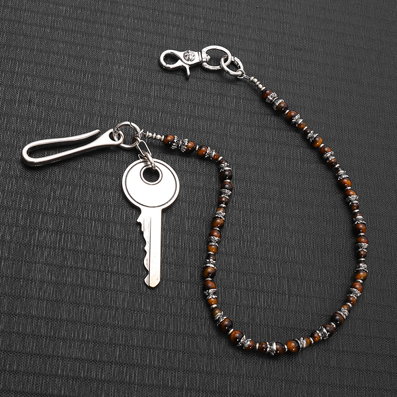 Hip Hop Punk Tiger Eye Beaded  - Men Accessories Pk recensie en prijs