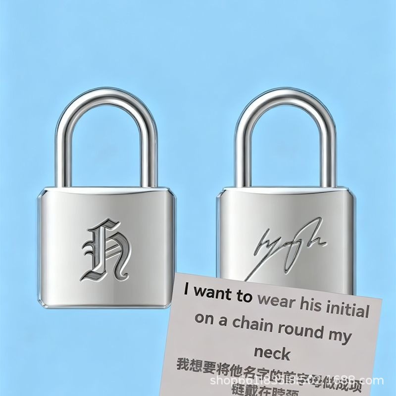 Ashionable Creative Metal Lock - Men'S Accessories Jewelry recensie en prijs