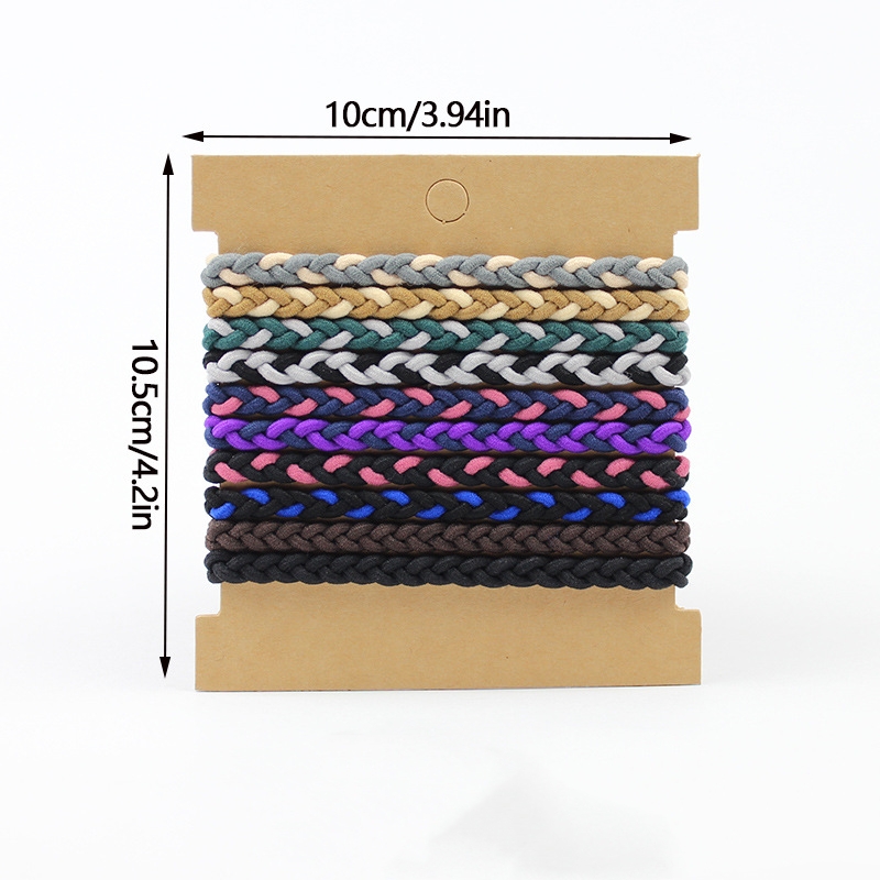10pcs Boho Hair Ties Bracelets - Men Accessories Wrist recensie en prijs
