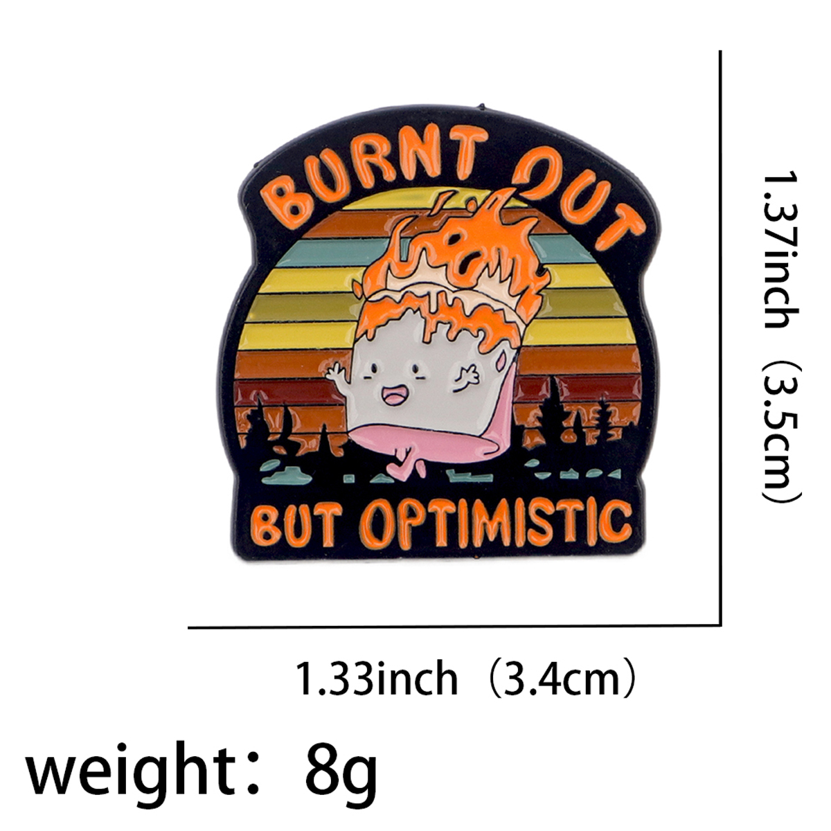 Fire Badges Enamel Pin Brooche - Men'S Accessories Jewelry recensie en prijs