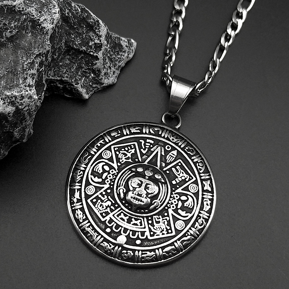 Vintage Mayan Symbol Pendant N - Men Accessories Ethnic recensie en prijs
