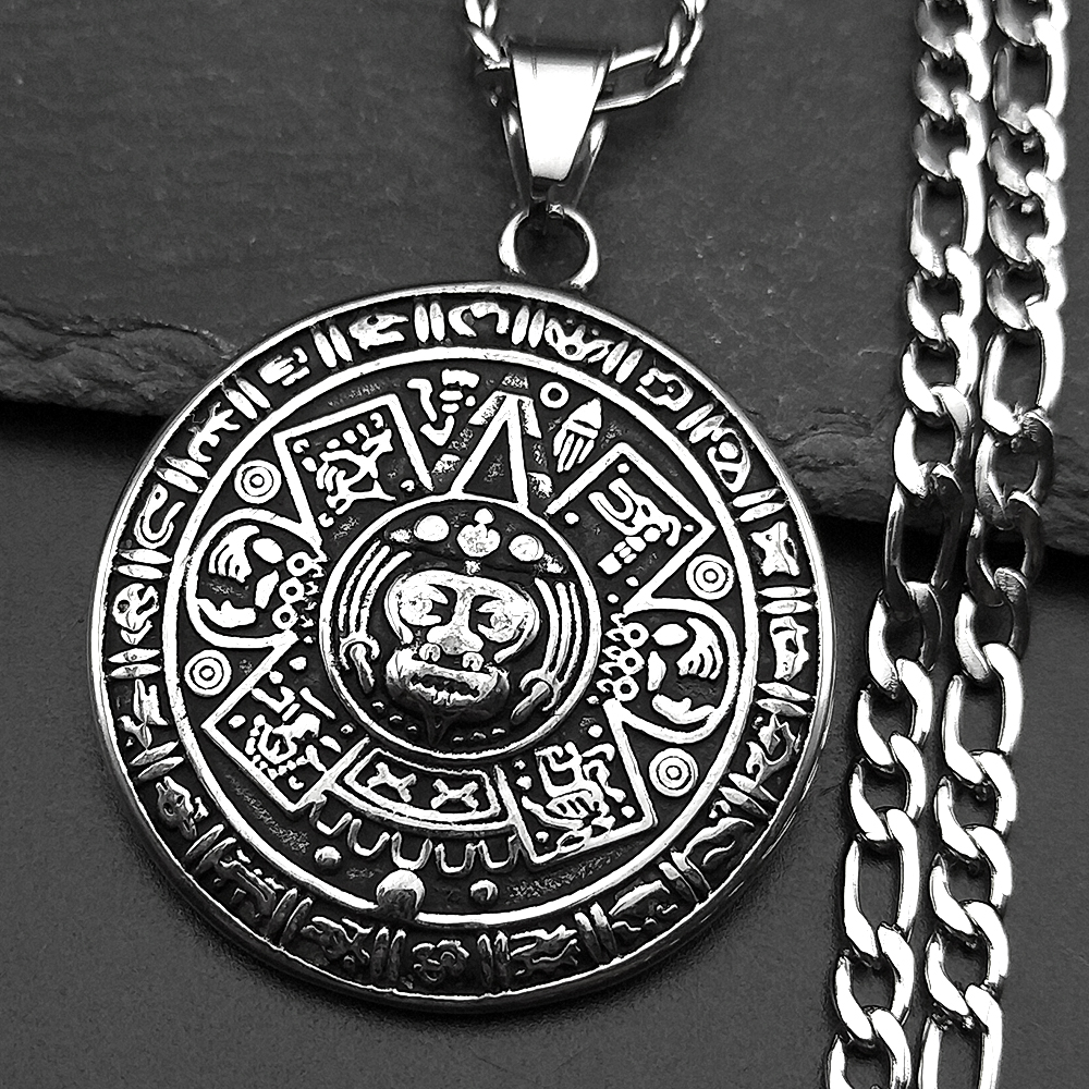 Vintage Mayan Symbol Pendant N - Men Accessories Ethnic recensie en prijs