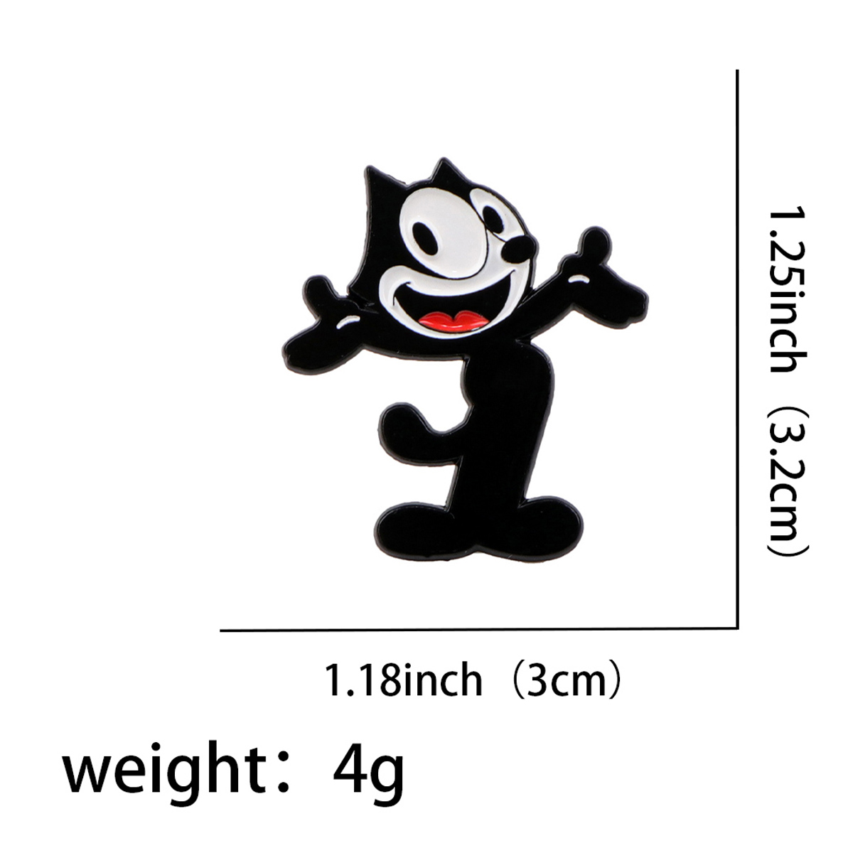 Cute Cartoon Animal Enamel Pin - Men'S Accessories Jewelry recensie en prijs