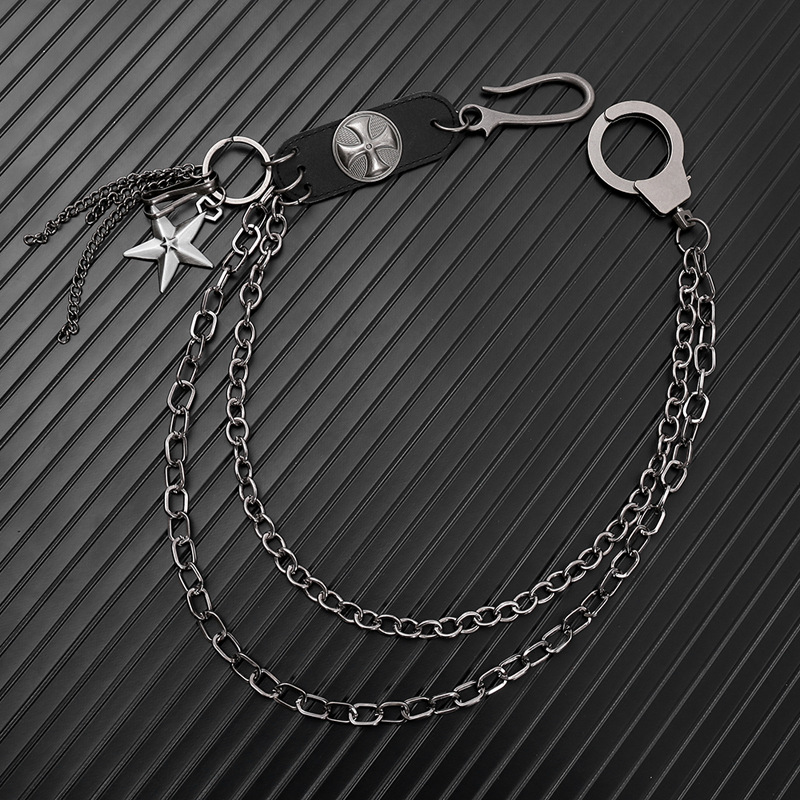 Punk Steet Cowhide Keychains C - Men Accessories Pk recensie en prijs