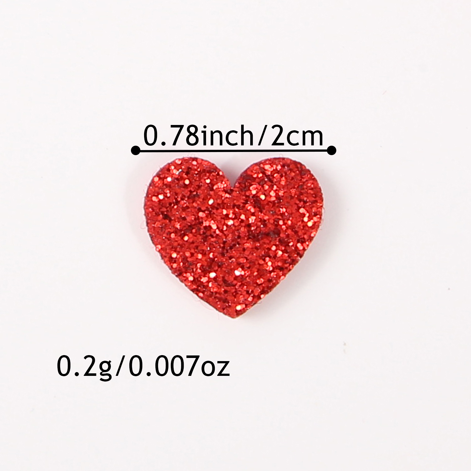 30pcs Glitter Sequins Mini Hea - Men Accessories Gift Box recensie en prijs