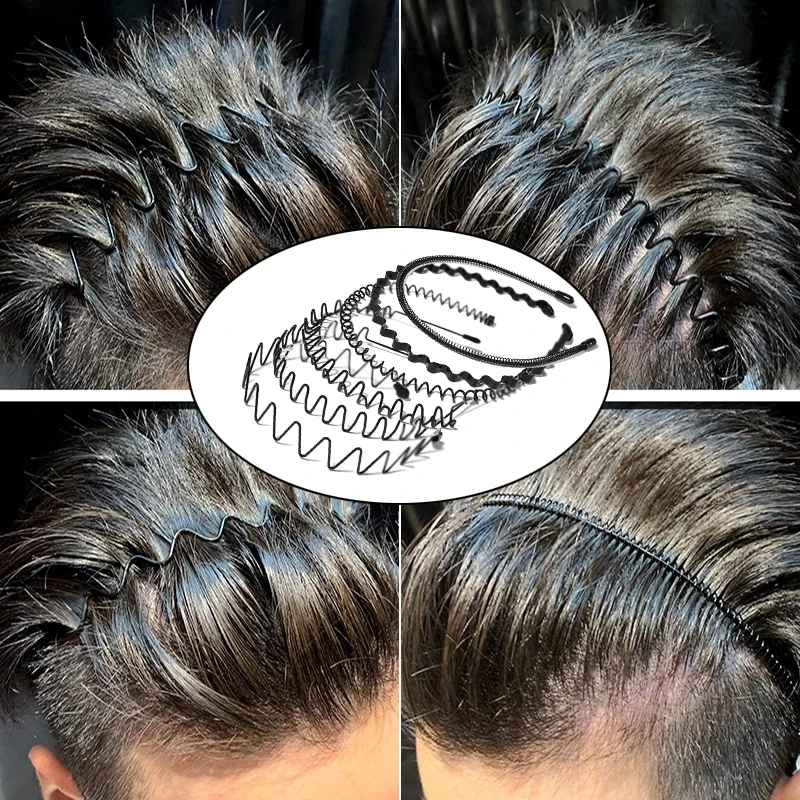 Unisex Metal Wavy Spring Hair  - Men Accessories Earrings recensie en prijs